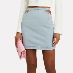 WeWoreWhat Cut Out Skirt